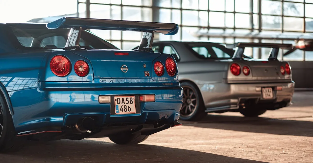 découvrez la nissan skyline r34 sedan, une berline de légende alliant performance exceptionnelle et design emblématique, idéale pour les passionnés d'automobiles sportives.