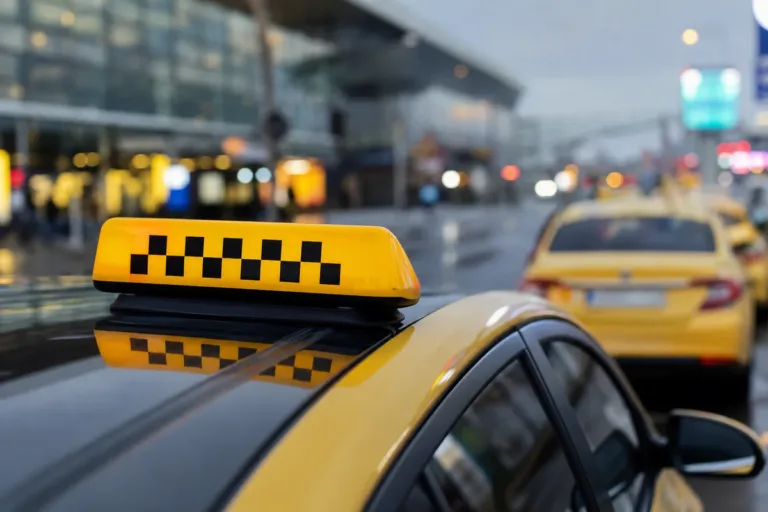 Taxi en ville